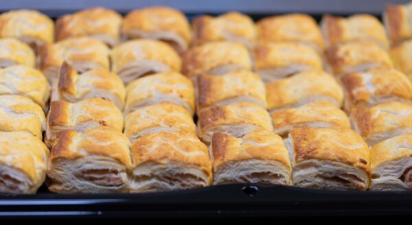 Baglan Bakery-00850 Selection of sausagBaked goods