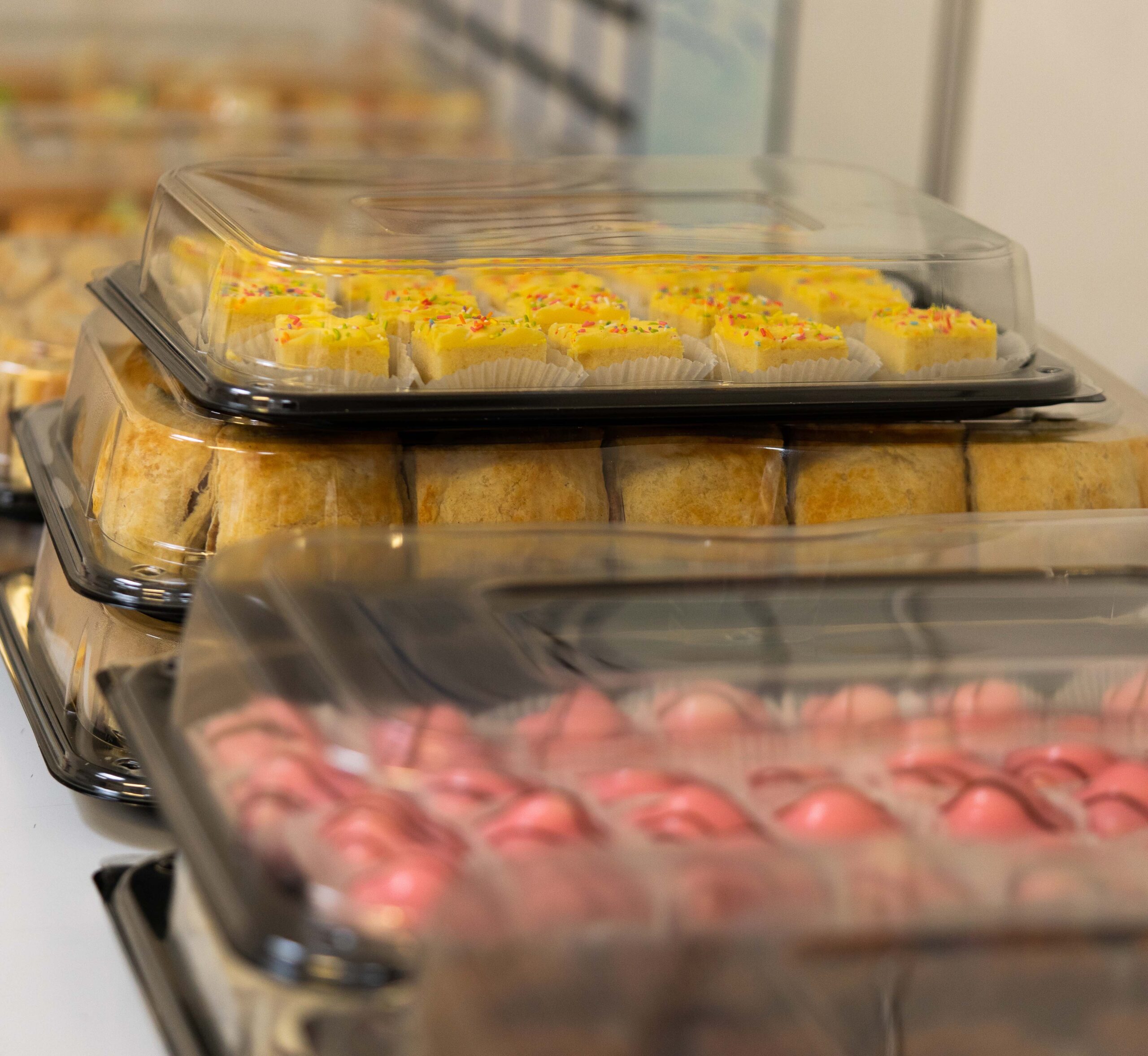 assortment of small cakes