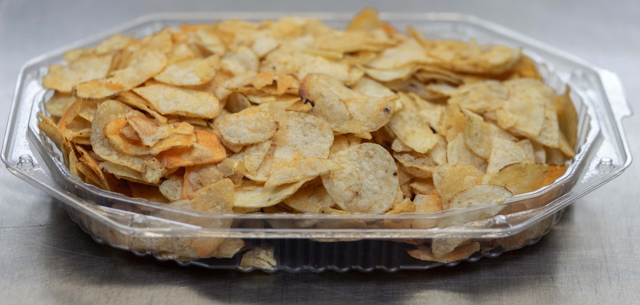 portion of Walkers crisps