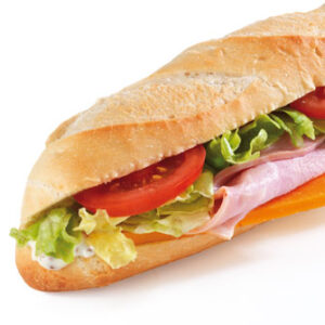 Filled baguettes add on
