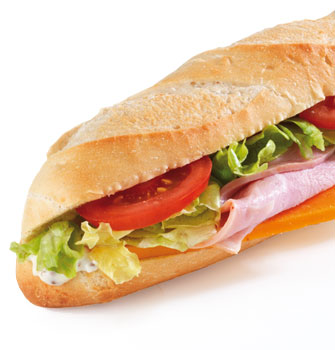 Filled baguettes add on