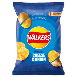 Walkers Cheese and Onion crisps add on