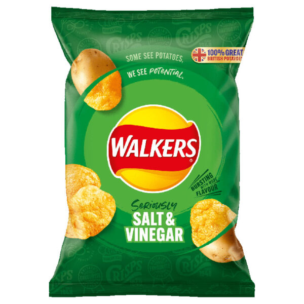 Walkers Salt and Vinegar crisps add on