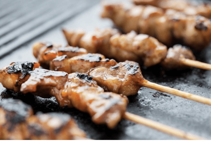 Yakitori skewer