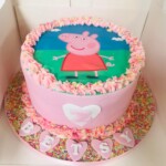Peppa Pig birthday cake