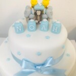Animal themed birthday cake